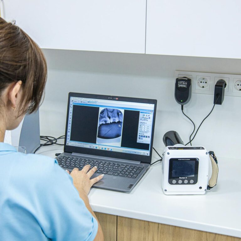 doctor viewing patient chart