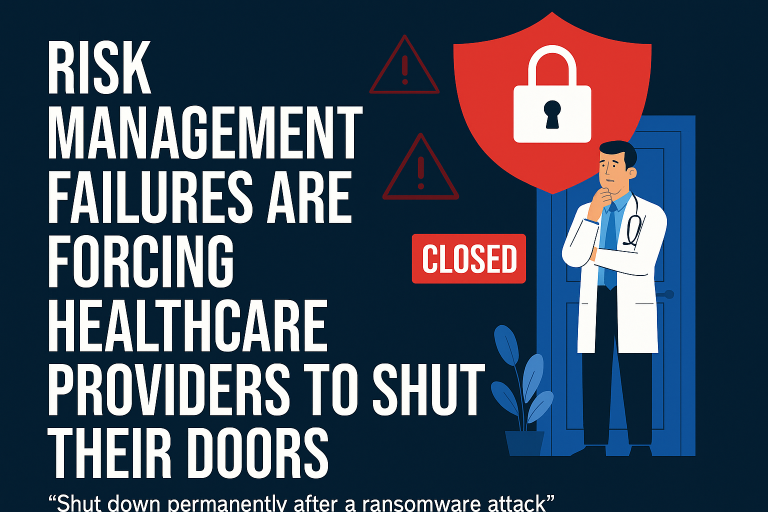 Risk Management Failures Are Forcing Healthcare Providers to Shut their Doors
